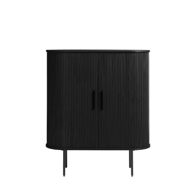 Buffet haut 2 portes - Bois - ALBA MAISON AUBERTIN