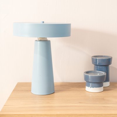 Remi Blue Metal Table Lamp SO'HOME