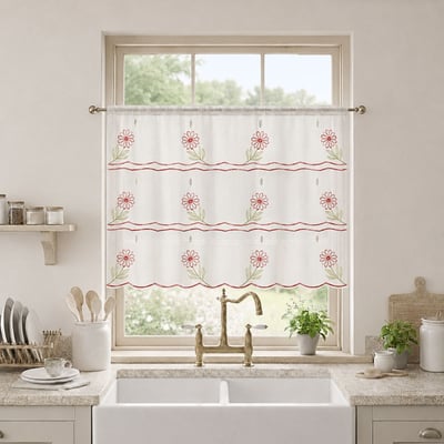 Modulable brodé et fleuri HOME MAISON