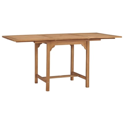 Table de jardin extensible en teck HOME MAISON