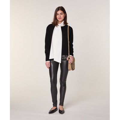 Pull col rond dentelle en laine RODIER