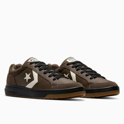 Converse cuir marron homme La Redoute