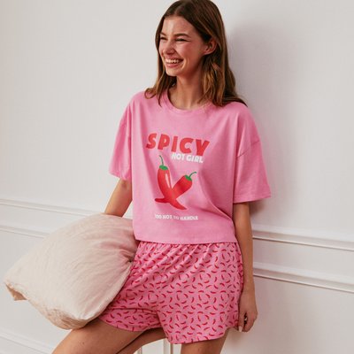Ensemble de pyjama imprimé en jersey PAOLINIZ UNDIZ