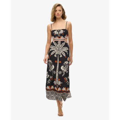 Robe longue ajourée Statement SUPERDRY