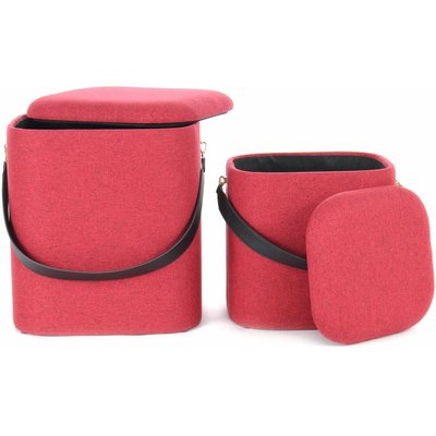 Poufs gigognes arabella (lot de 2) ARTE ESPINA