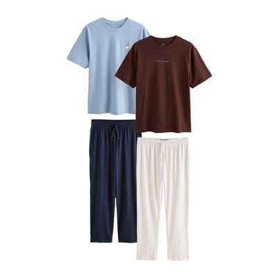 Ensemble pyjama short en jersey, lot de 2 NEXT