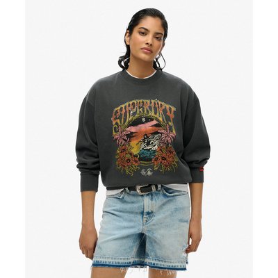 Sweat ras du cou ample Psych Surf SUPERDRY