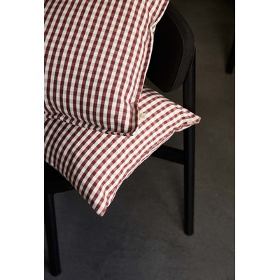 Housse de coussin en coton imprimé, Sao Paulo Vichy GABRIELLE PARIS