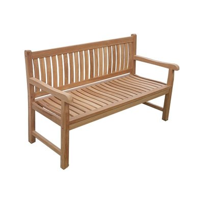 Banc de Jardin CILOWA 150 cm Teck Premium TECK'LINE