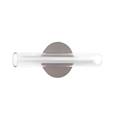 Applique led Design Oslo Nickel Et Verre MILLUMINE