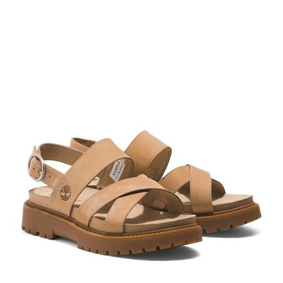 Sandali pelle Clairmont Way Cross Strap TIMBERLAND