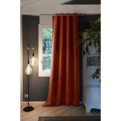 Rideau occultant polyester uni, Brez C DESIGN HOME TEXTILE
