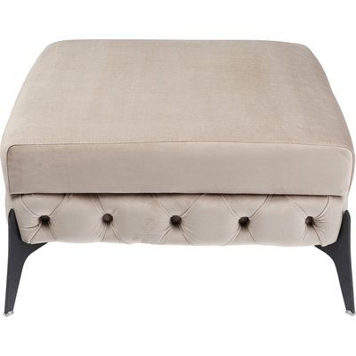 Repose-pieds en velours, BELLISSIMA KARE DESIGN