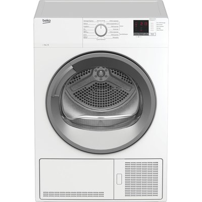 Sèche linge à condensation DBBU8112GA0WS BEKO