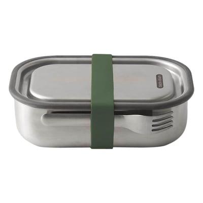 Lunch box hermétique acier olive 20 x 15 cm BLACK + BLUM