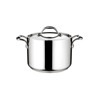 Marmite Ø24 Cm Accademia Lagofusion Inox + Couvercle LAGOSTINA