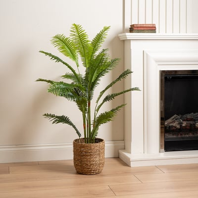 100cm Artificial Fern Palm Tree SO'HOME
