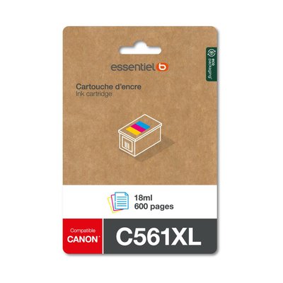 Cartouche d'encre C561 XL 3 couleurs ESSENTIEL B