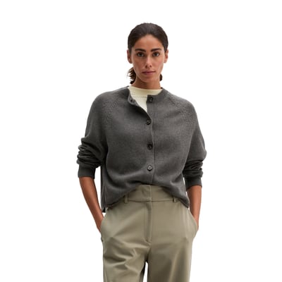 Cardigan coupe classique en coton biologique épais MARC O'POLO