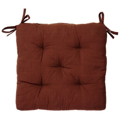 Coussin de chaise coton rayures MADAM STOLTZ