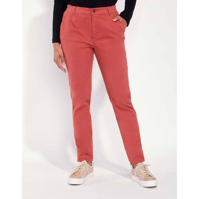 Chino rouge femme La Redoute