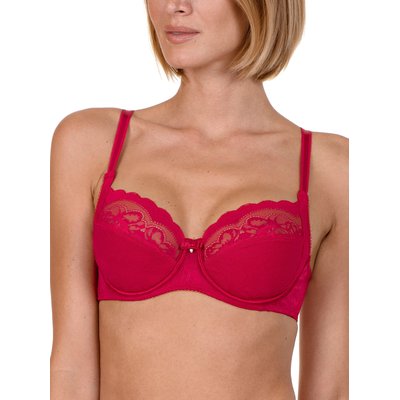 Soutien-gorge armaturé OPÉRA rouge B à E LISCA