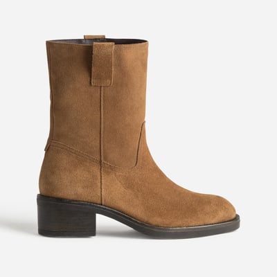 Boots en cuir LAURELINE ERAM