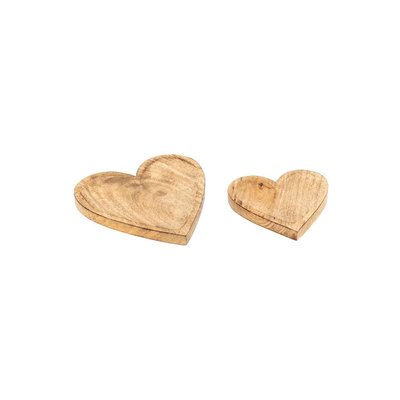 Corbeille coeur en manguier AUBRY GASPARD