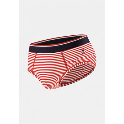 Slip à motif coq marine en coton Terrible LE SLIP FRANCAIS