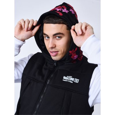 Veste à Capuche sans manches call of duty Broderie sakura PROJECT X