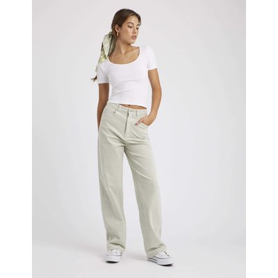 Pantalon straight velours BZB