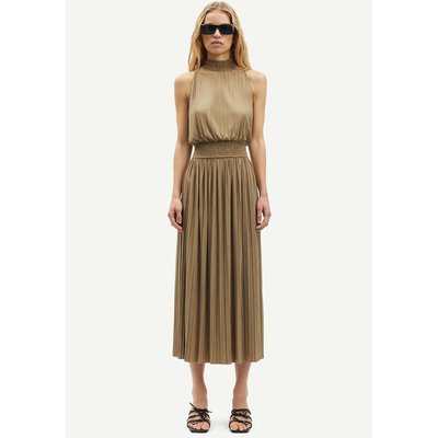 Uma Sleeveless Maxi Dress with High Neck SAMSOE AND SAMSOE