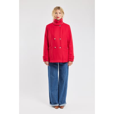 Caban double boutonnage en laine ARMOR-LUX