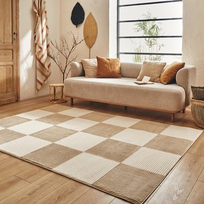 Tapis salon et chambre tissé motif géométrique LUNKIN 5 UN AMOUR DE TAPIS