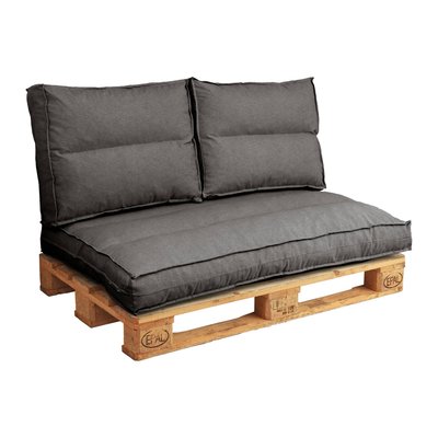Coussin matelas palette recyclé - HEVA CAMIF