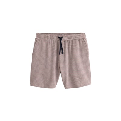 Short en jersey à carreaux pied-de-poule NEXT