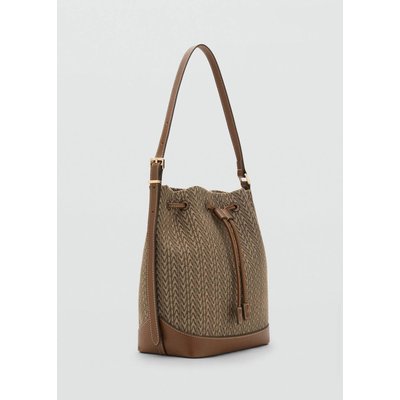 Sac seau logo jacquard MANGO