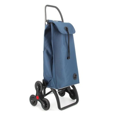 IMAX MF - Chariot de course - 6 roues - Bleu marine - Pratique et confortable, grande capacité, pliable et résistant à l’eau - Idéal pour des courses ROLSER