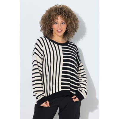 Pull oversize, jeu de rayures ULLA POPKEN