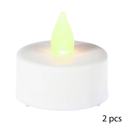 Lot de 2 bougies chauffe-plat LED ATMOSPHERA