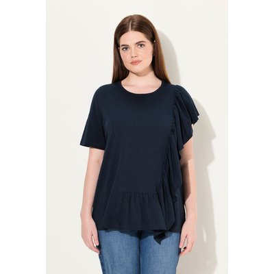 T-shirt en coton bio. Col rond ULLA POPKEN