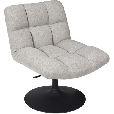 Fauteuil pivotant en tissu Anton Gris clair CMP