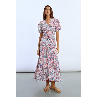Robe longue portefeuille LILI SIDONIO