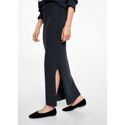 Jupe midi fendue MANGO TEEN