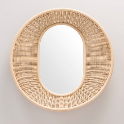 Miroir en rotin ONDE ORCHID EDITION