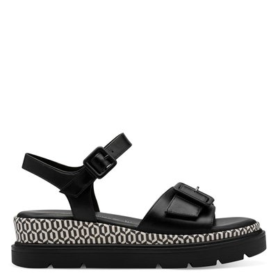 Sandale à talon en cuir TAMARIS