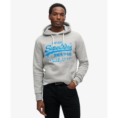 Sweat à capuche à motif fluo SUPERDRY