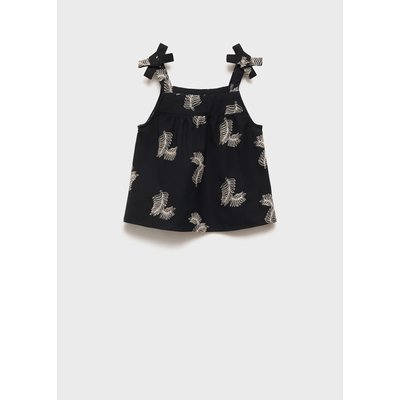 Blouse détails brodés MANGO KIDS