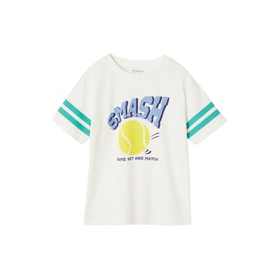 T-shirt sport motif tennis VERTBAUDET