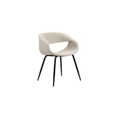 Lot de 2 chaises tissu bouclette, ISABELLE BOBOCHIC